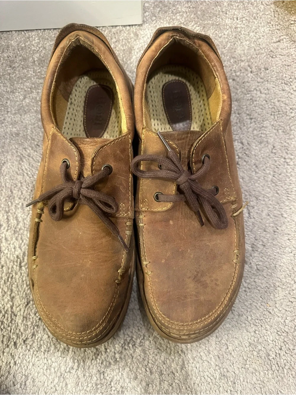 Born Men's Brown Leather Shoes